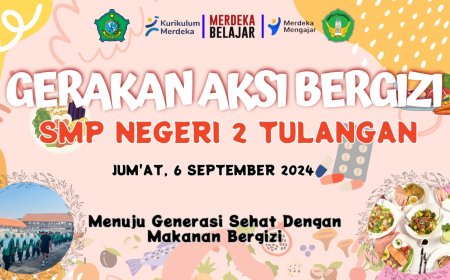 Generasi Muda, Generasi Sehat: Aksi Bergizi Serentak SMPN 2 Tulangan