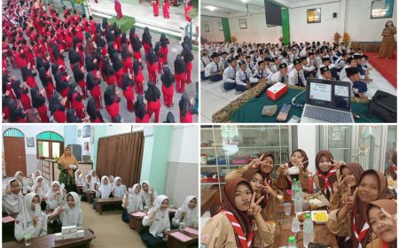 Aksi Bergizi : Makanan Bergizi, Menambah Energi dan Semangat Belajar Tinggi