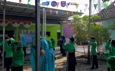 AKSI BERGIZI - SMP HARAPAN TULANGAN BERGERAK MENYUARAKAN HIDUP SEHAT