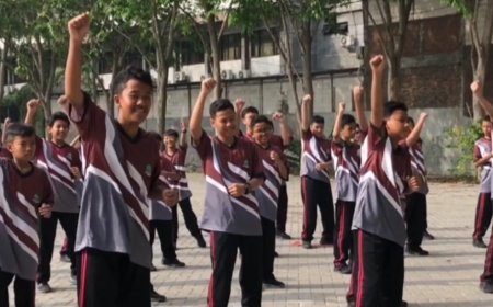 Aksi Bergizi di IIS SMP Progressive Bumi Shalawat Tahun 2024