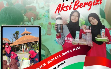 Gerakan Aksi Bergizi SMP Negeri 2 Tanggulangin