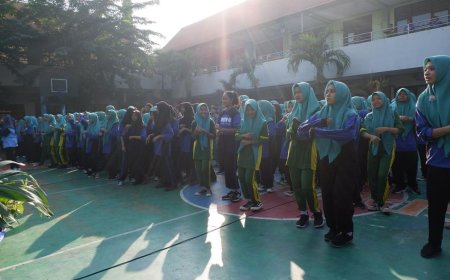 Aksi Bergizi SMP Negeri 6 Sidoarjo: Budaya Hidup Sehat, Wujudkan Hari Esok Yang Lebih Bersemangat