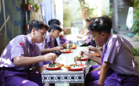 Aksi Sehat Bergizi SMP Progresif Bumi Shalawat