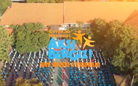 Gerakan Nasional Aksi Bergizi SMP Negeri 4 Sidoarjo