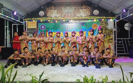 SMP Negeri 1 Jabon Raih Juara 1 Lomba Tingkat 2 Kwartir Ranting Jabon - Membangun Para Penggalang Yang Ceria, Cakap dan Cekatan