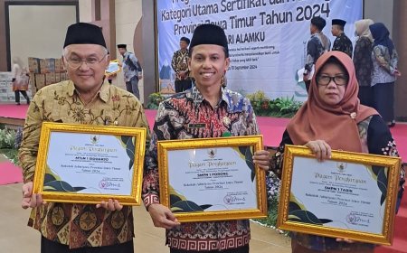 SUKSES DI TINGKAT PROVINSI,  SMPN 1 PORONG SIAP MELAJU ADIWIYATA TINGKAT NASIONAL