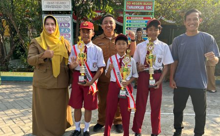Prestasi Membanggakan Peserta Didik SD Negeri Bligo Pada Lomba Agustusan Tingkat SD Se-Kecamatan Candi