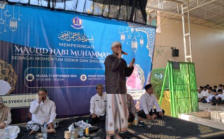 Peringatan Maulid Nabi Muhammad SAW  Sebagai Momentum Dzikir dan Sholawat