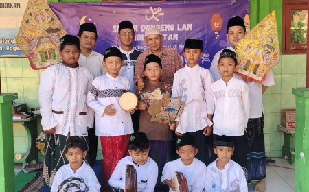 Peringatan Mulud Nabi Muhammad SAW di SDN Bogempinggir