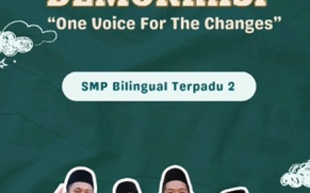 Visi Misi Calon Ketua dan Wakil OSIS Periode 2024/2025 SMP Bilingual Terpadu 2