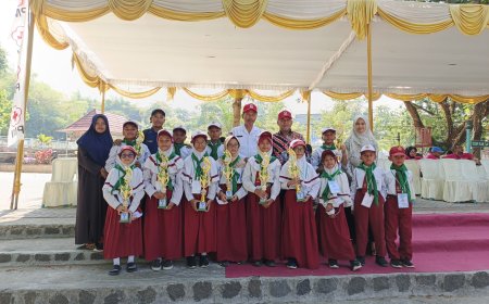 Siswa-siswi SD Hafidz Al-Qur'an Raih 9 Piala di JUMBARA PMR  IV Tingkat Mula