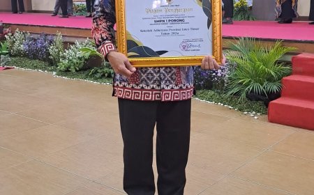 SUKSES DI TINGKAT PROVINSI,  SMPN 1 PORONG SIAP MELAJU ADIWIYATA TINGKAT NASIONAL