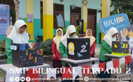 Perdana, Pemilihan Ketua dan Wakil OSIS Berbasis IT di SMP Bilingual Terpadu 2