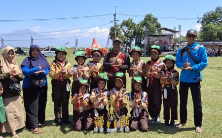 SDN Seduri 2 Raih Juara Umum pada Lomba Pramuka Tingkat II Kwarran Balongbendo Tahun 2024