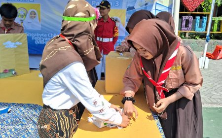 Election of Chair and Deputy Chair of OSIS-MPK SMPN 2 Taman for the 2024/2025 term