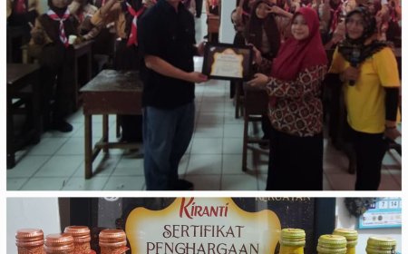 SMP PGRI 7 Sedati Laksanakan Edukasi Kesehatan Menstruasi bersama kiranti