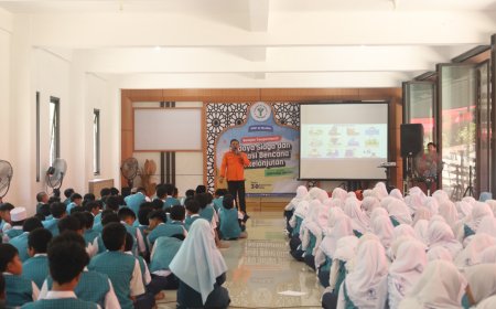 BPBD Jawa Timur Gelar Pelatihan Mitigasi Bencana di SMP Al Muslim Sidoarjo