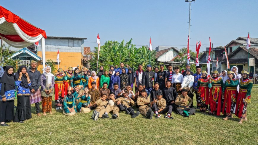 SEMARAK PERINGATAN DIRGAHAYU INDONESIA DI SMPN 1 GEDANGAN