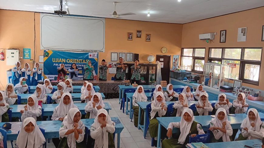 SMPN 1 Taman Gelar Ujian Orientasi PMR, Calon Anggota Siap Beraksi!