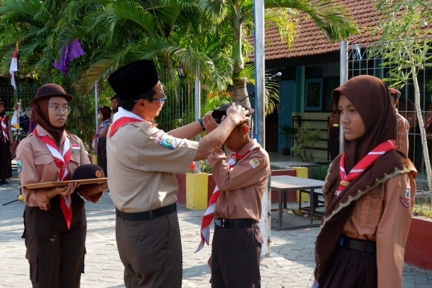 Penuh Semangat, Kegiatan PRAMUKA PERJUSA SMP Negeri 2 Jabon