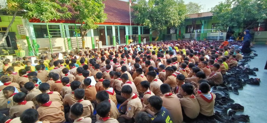 ISTIGHOSAH DAN DOA BERSAMA JUM'AT LEGI DI SDN CANDI UNTUK KEBERKAHAN DAN KESUKSESAN