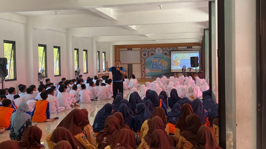 SMP Al Muslim Sidoarjo Gelar Aksi Bergizi