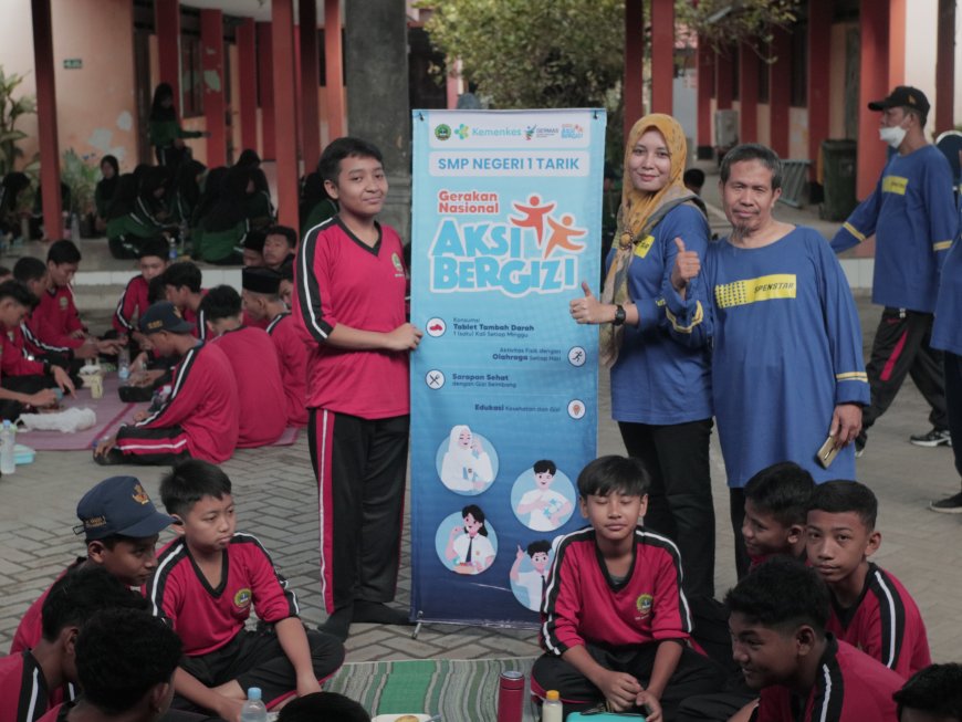 AKSI GIZI SPENSTAR ( SMPN 1 TARIK) TAHUN 2024