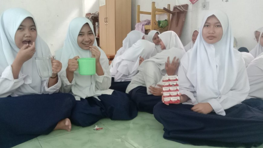 SMP Darussalamah Krian Gelar Sosialisasi Aksi Bergizi: Upaya Cegah Stunting di Sidoarjo