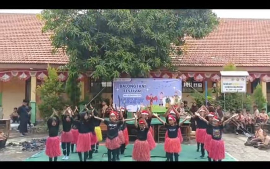 Kekompakkan Anak-anak Hebat SDN Balongtani Festival P5 Senam Pelajar Pancasila