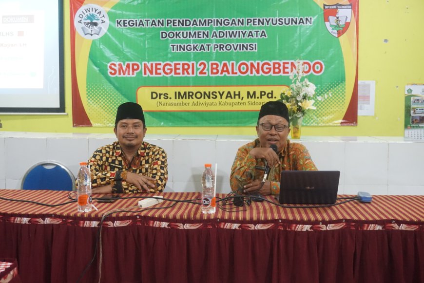 KEGIATAN PENDAMPINGAN PENYUSUNAN DOKUMEN ADIWIYATA TINGKAT PROVINSI