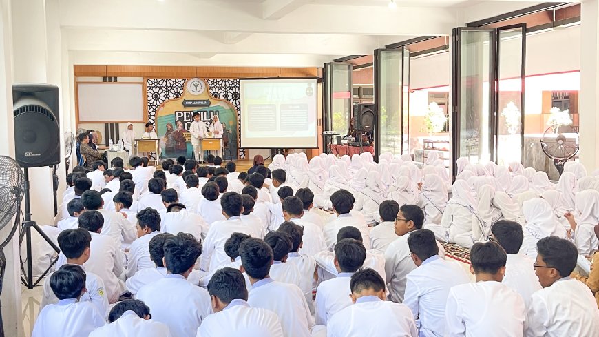 Debat Sengit Warnai Pemilihan Ketua dan Wakil Ketua OSIS SMP Al Muslim Tahun Ajaran 2024/2025