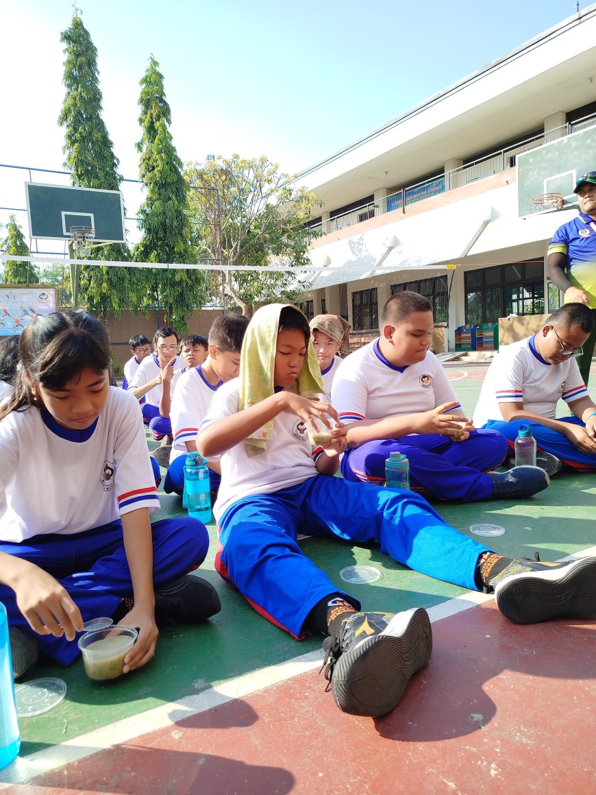 Perayaan Hari Olahraga Nasional di SD-SMP Widya Wiyata