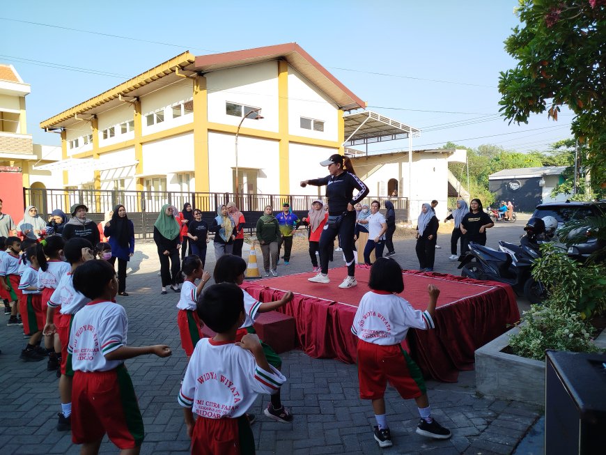Perayaan Hari Olahraga Nasional di SD-SMP Widya Wiyata