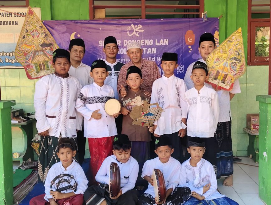 Peringatan Mulud Nabi Muhammad SAW di SDN Bogempinggir