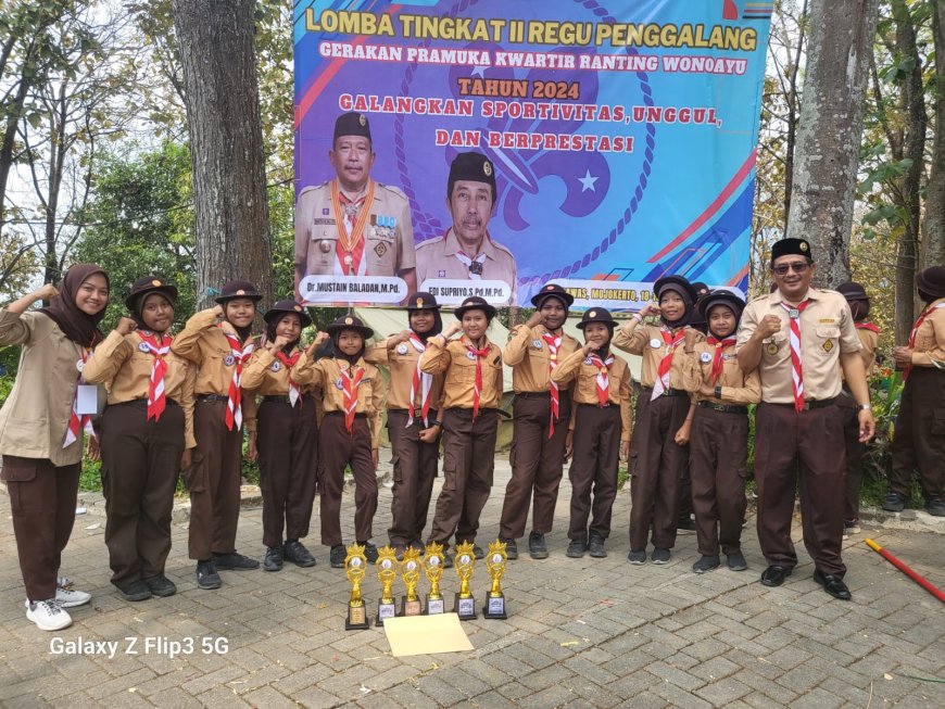 Pangkalan SDN Mojorangagung Sukses Mengukir Prestasi di Lomba LT II di Sasana Krida Jatijejer, Trawas