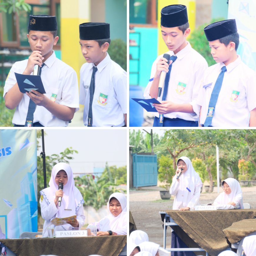 Debat Calon Ketua dan Wakil OSIS Periode 2024-2025 SMP Bilingual Terpadu 2