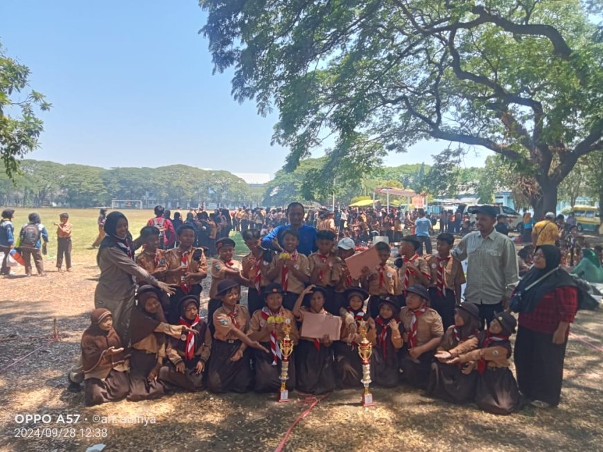 SDN Kragan Juara 2 Lomba Tingkat 2 Penggalang Kwarran Gedangan