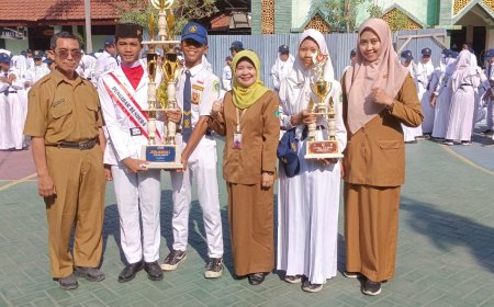 Paskibra SMPN 1 Buduran Raih Juara Harapan 3 di LKBB SHIP dan juara purwa 3 di LKBB JANUR Tingkat Jawa
