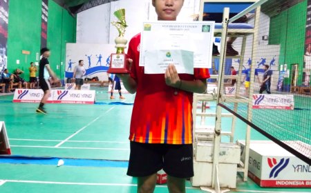 SMP PGRI 7 Sedati Gelar Ekstrakurikuler Bulutangkis, Cetak Atlet Muda Berprestasi