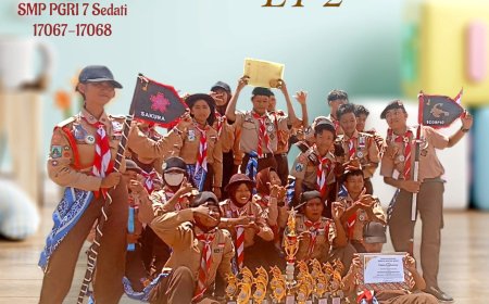 Keberhasilan Luar Biasa SMP PGRI 7 Sedati pada Lomba Pramuka Tingkat II Kwarran Sedati: Meraih Banyak Juara!