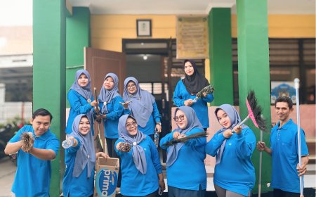 SDN BOHAR Melaksanakan GEBER (Gerakan Bersih Sidoarjo)