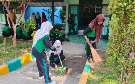Gerakan Bersih Sidoarjo di SMP Negeri 4 Waru: Wujud Nyata Kepedulian Terhadap Lingkungan