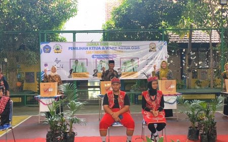 Suara Demokrasi melalui Pemilihan Ketua dan Wakil Ketua OSIS SMP Negeri 3 Candi Periode 2024/2025