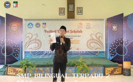 Festival Literasi Sekolah di SMP Bilingual Terpadu 2