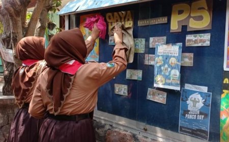 SMP NEGERI 2 JABON TURUT SERTA DALAM KEGIATAN GEBER SIDOARJO