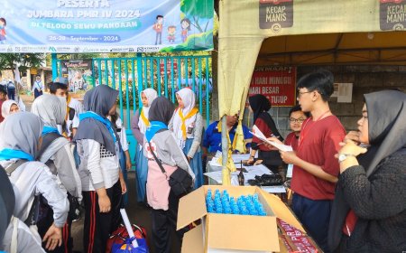 PMR SMPN 1 Waru  dalam JUMBARA IV 2024