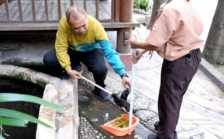 SMP NEGERI 1 WARU DUKUNG GEBER (GERAKAN BERSIH SIDOARJO)