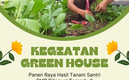 Panen Raya Greenhouse SMP Bilie