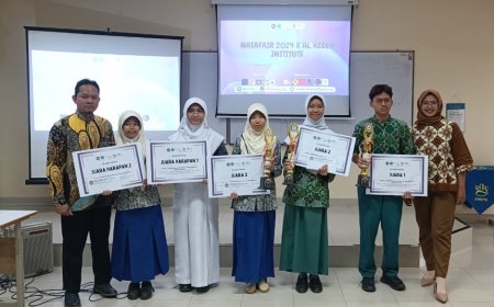 Dua Juara di Tangan! SMP Progresif Bumi Shalawat Berjaya di NASAFAIR UNY 2024