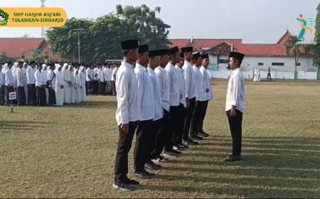 Peringatan Hari Santri Nasional (HSN) DI SMP Hasjim Asj'ari Tulangan